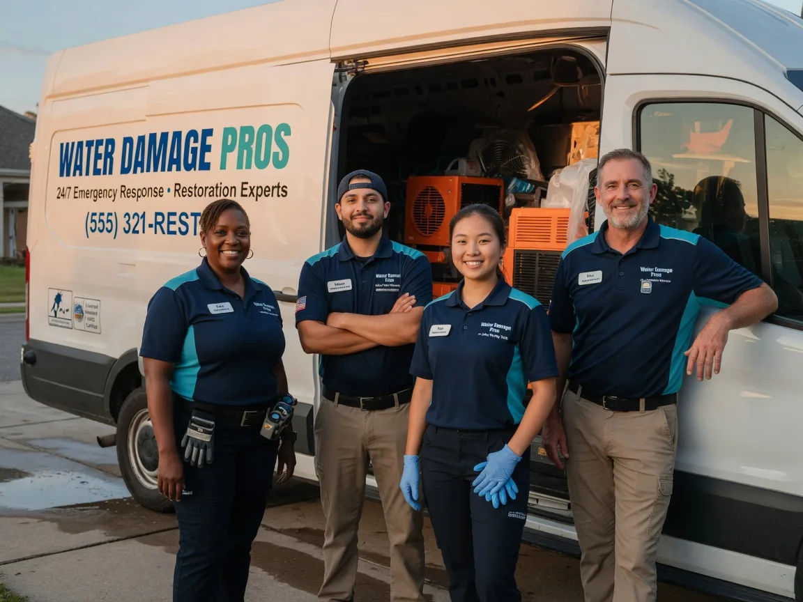 Water Damage Restoration company in Telferner, TX